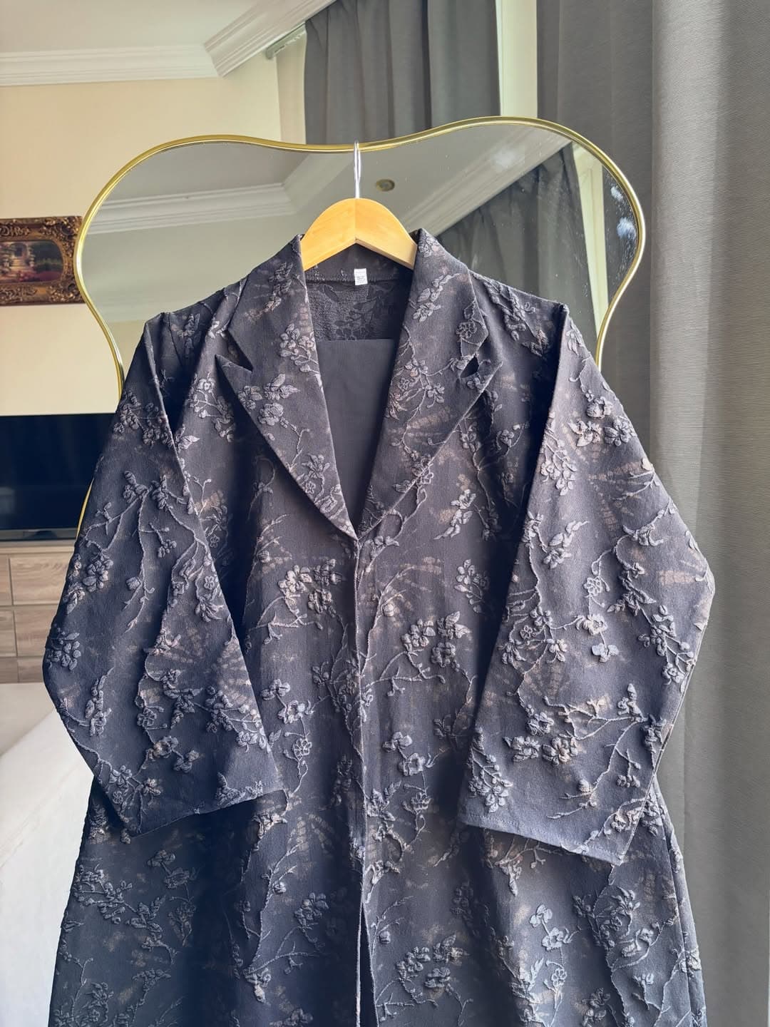 Midnight Blossom abaya featured look